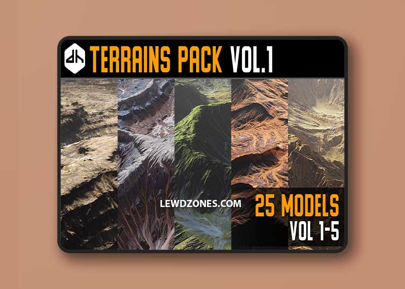 ArtStation - Terrains Pack Vol.1