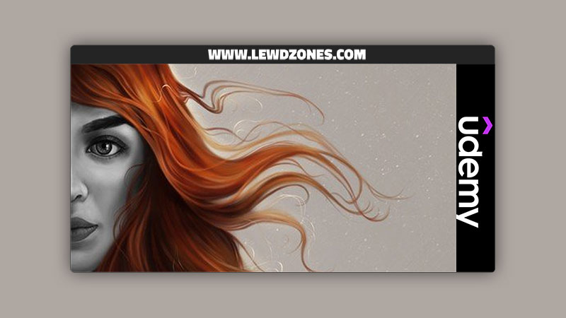 Digital Art : Painting Realistic Hair
