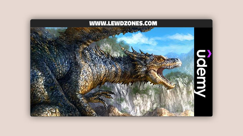 How To Digitally Draw Paint A Realistic Dragon In Photoshop