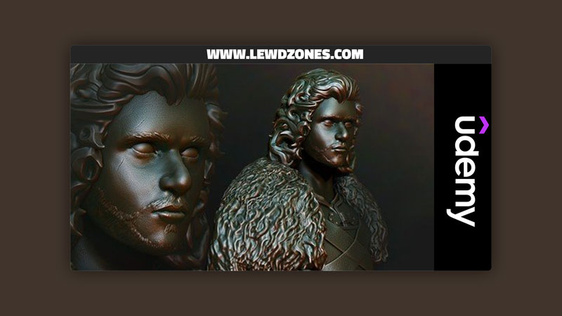 Zbrush 4 R8 Game Of Thrones John Snow Likeness Sculpt