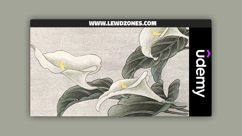 Relax With Chinese Painting - Calla Lily
